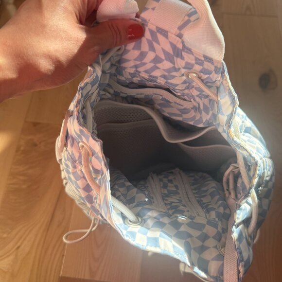 Dagne Dover Noval Sling Bag in Check Mix - Picture 4 of 6